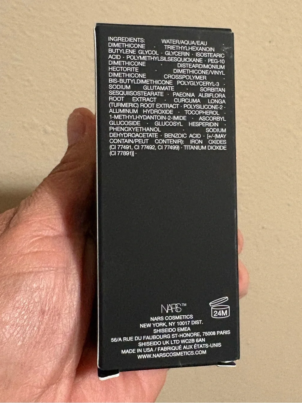 NARS Sheer Glow Foundation - MEDIUM 3.75 PAMPELUNE SHEER GLOW Brand New.